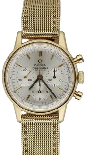 Omega Seamaster 2884 18k yellow gold Silver