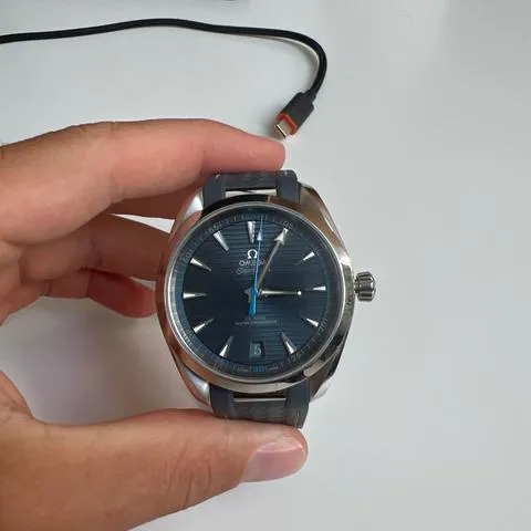 Omega Aqua Terra 220.12.41.21.03.002 41mm Stainless steel Blue 7