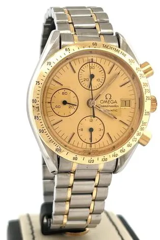 Omega Speedmaster 175.0043 39mm Yellow gold and stainless steel White 8