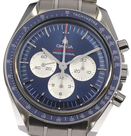 Omega Speedmaster Moonwatch 522.30.42.30.03.001 42mm Stainless steel Blue