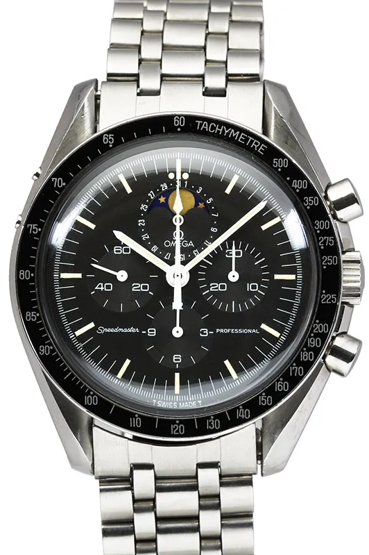 Omega Speedmaster Moonwatch ST 345.0809 40mm Stainless steel Black