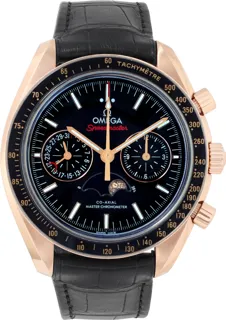 Omega Speedmaster O30463445201001 18k rose gold Black