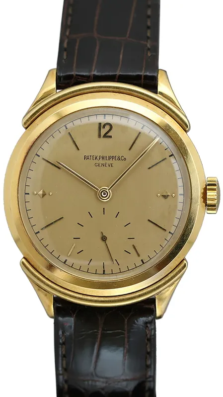 Patek Philippe Calatrava 2426 34mm Yellow gold Champagne