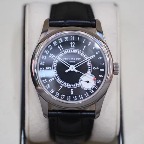 Patek Philippe Calatrava 6006G-001 39mm White gold Black