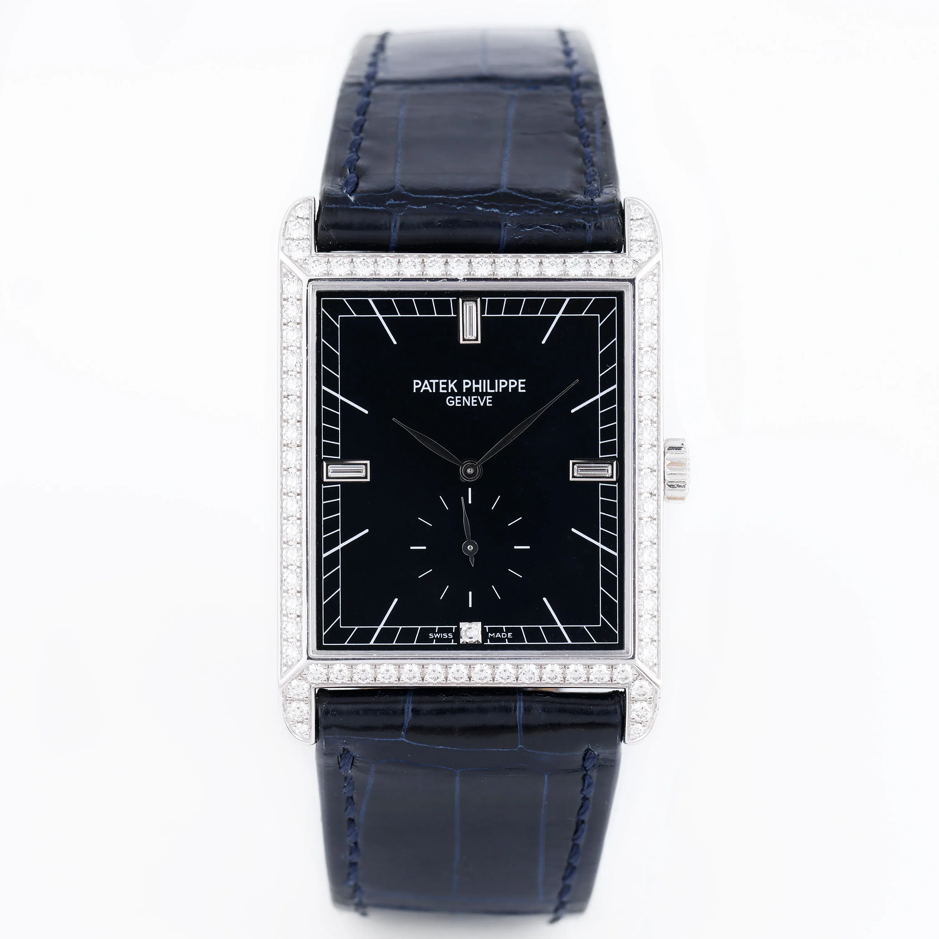 Patek Philippe Gondolo 5112G-001 30mm White gold Black