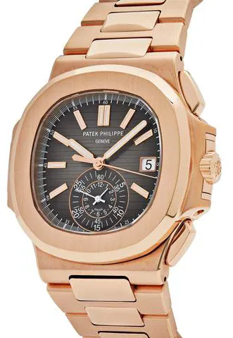 Patek Philippe Nautilus 5980/1R-001 40.5mm Rose gold Black 2