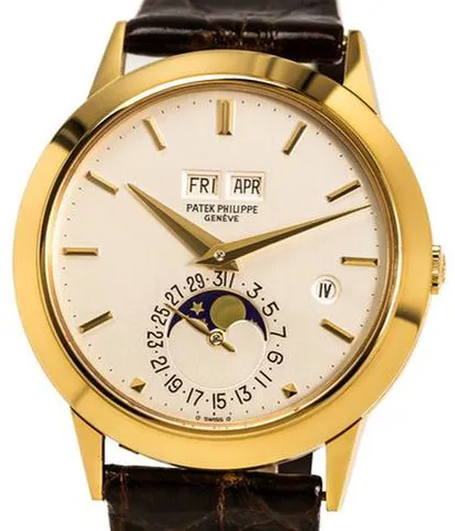 Patek Philippe Grand Complications 3450 38mm Yellow gold Silver