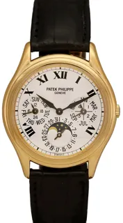 Patek Philippe Perpetual Calendar 3940J 18k yellow gold White