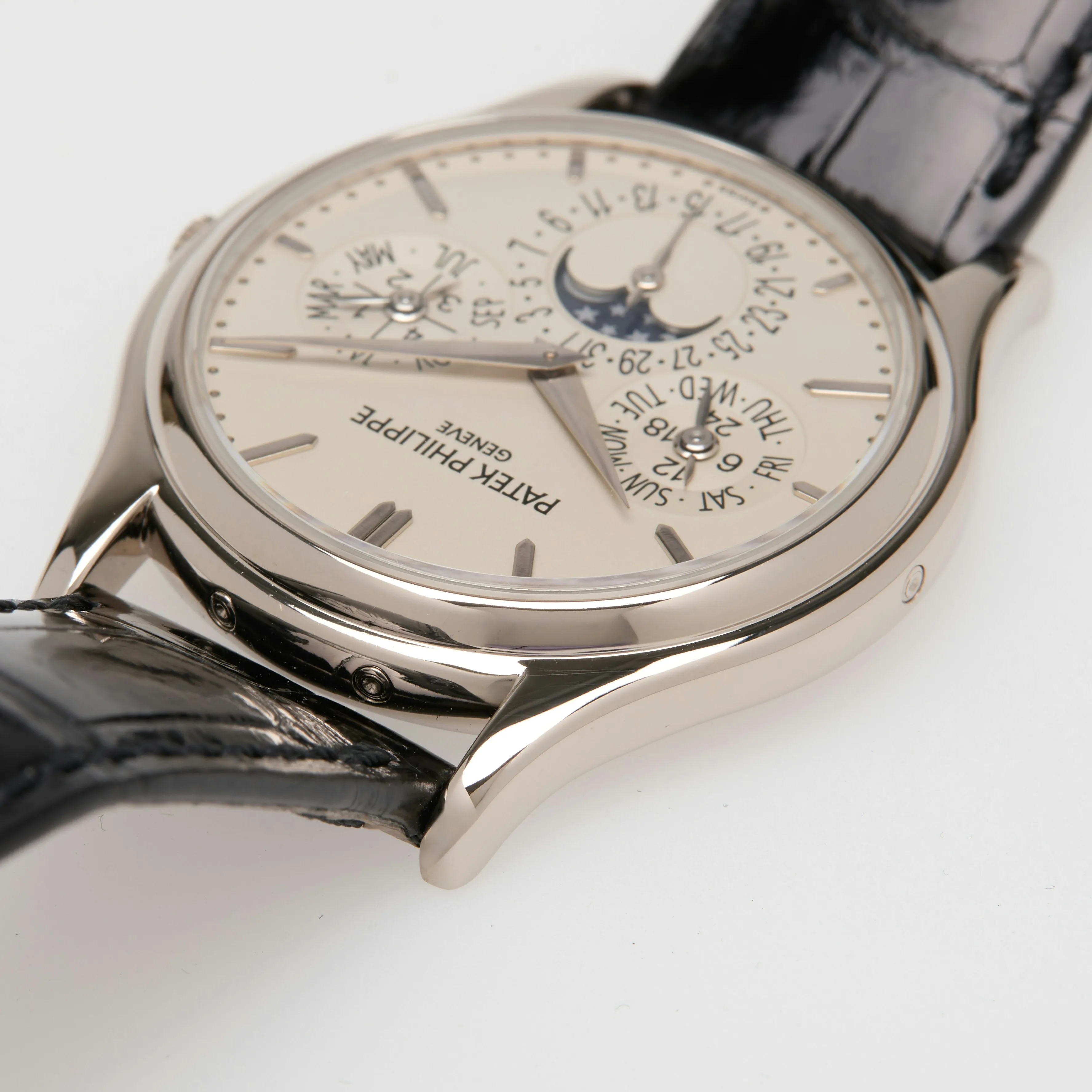 Patek Philippe Perpetual Calendar 5140G 37mm White gold Silver 3