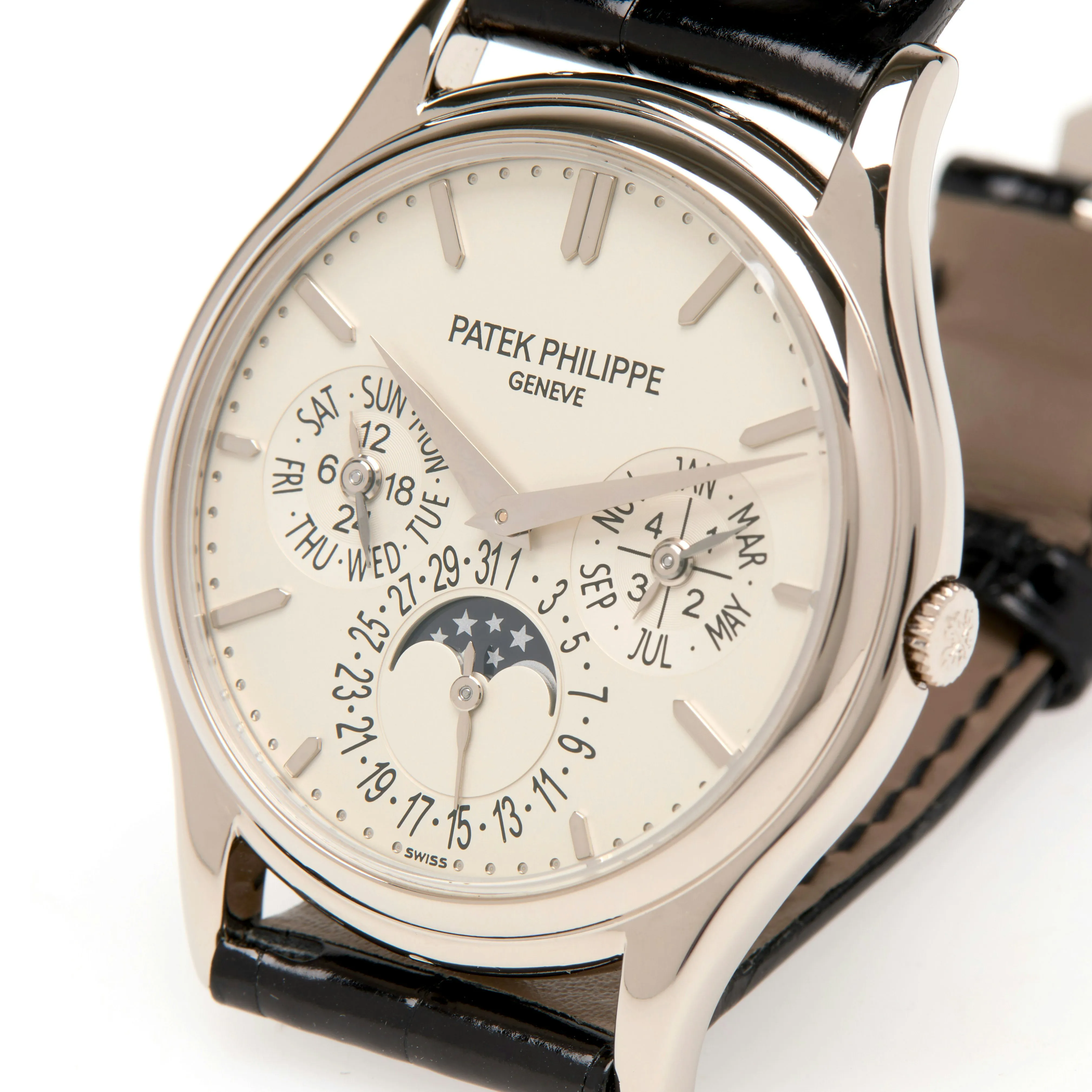 Patek Philippe Perpetual Calendar 5140G 37mm White gold Silver 6