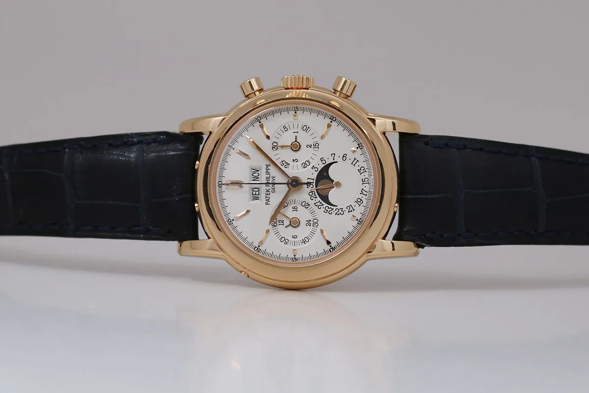 Patek Philippe Perpetual Calendar Chronograph 3970ER-012 36mm Rose gold and 18k rose gold Silver 1