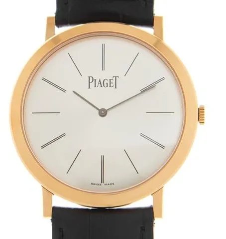 Piaget Altiplano G0A31114 38mm Rose gold Silver