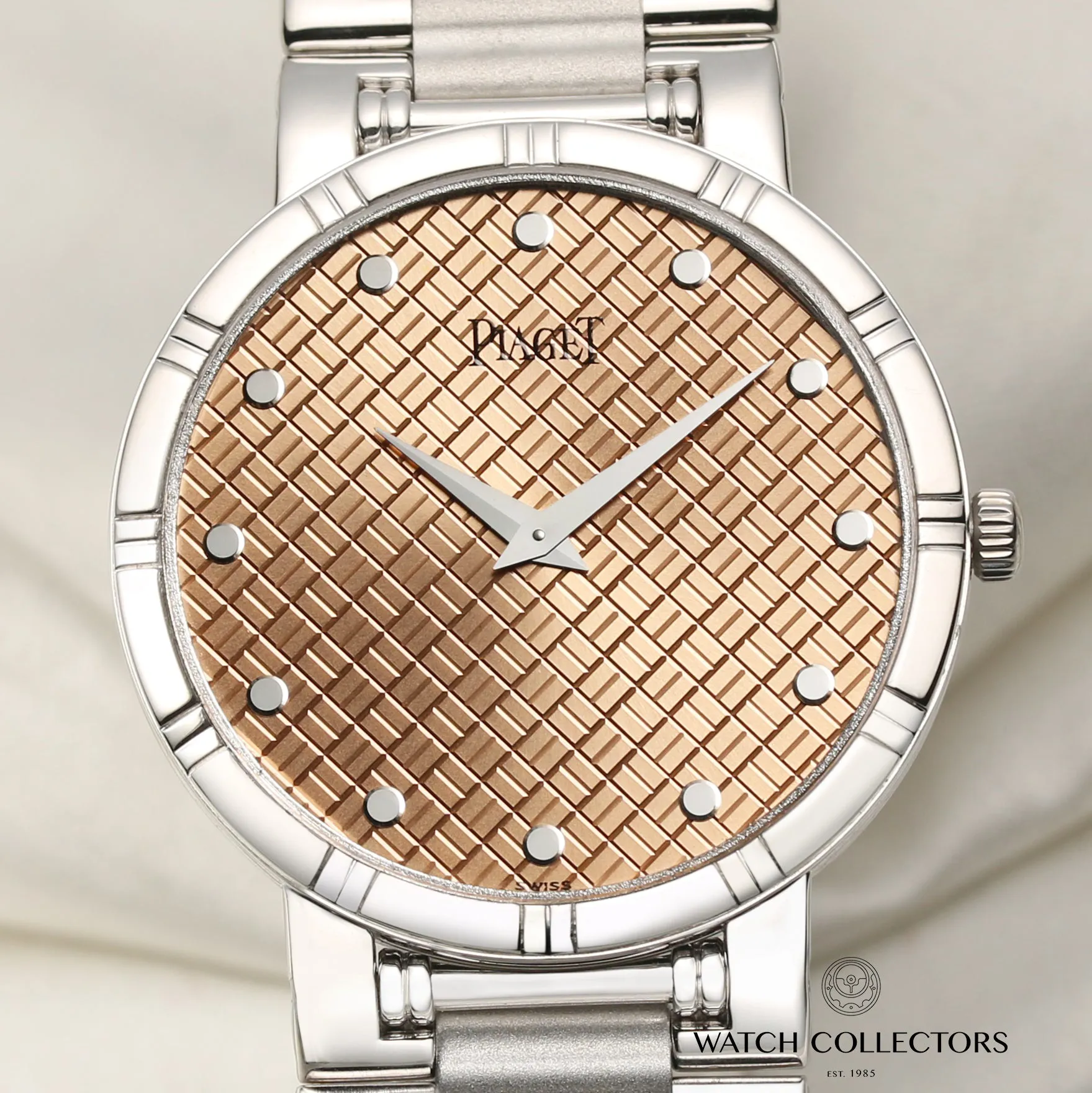 Piaget Dancer 31mm White gold Salmon 1