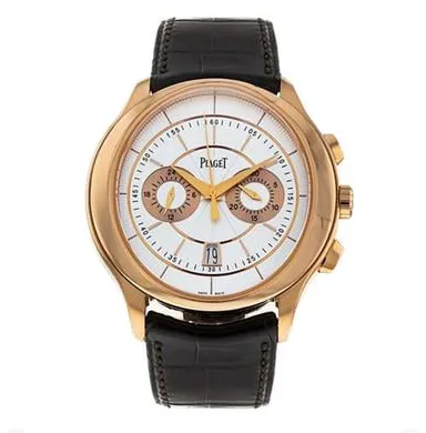 Piaget Gouverneur G0A37112 43mm Rose gold Silver