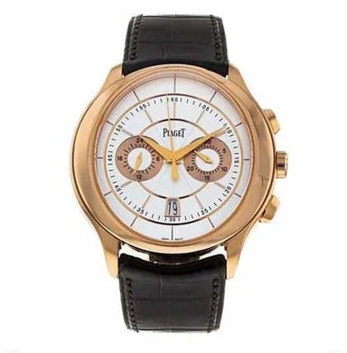 Piaget Gouverneur G0A37112 43mm Rose gold Silver