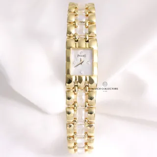 Piaget Polo 15201 18k yellow gold White