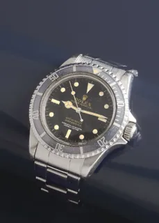 Rolex Submariner 5512 Stainless steel Black