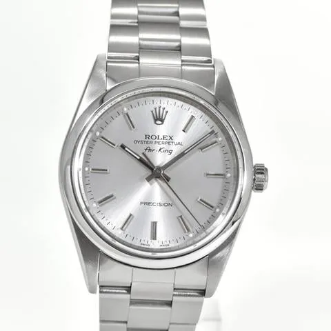 Rolex Air King 1400 Edelstahl Silver