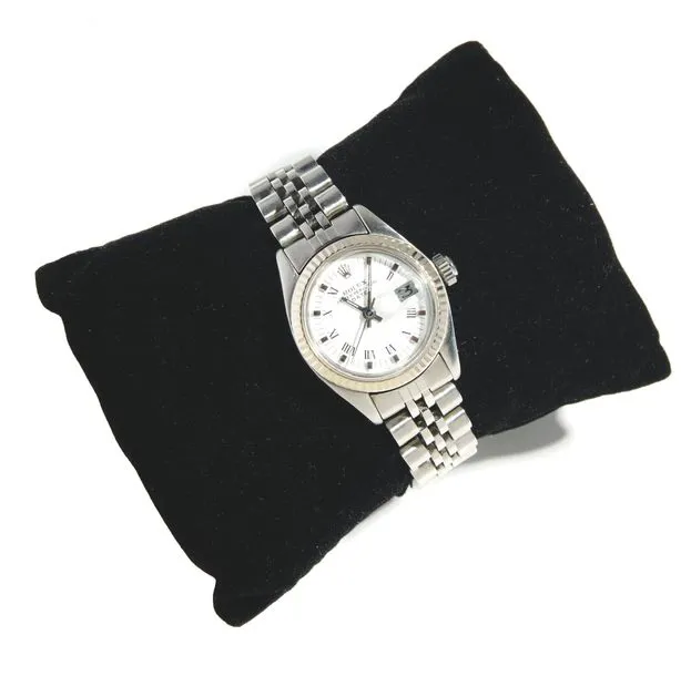 Rolex Date 6917 26mm Steel and white gold White