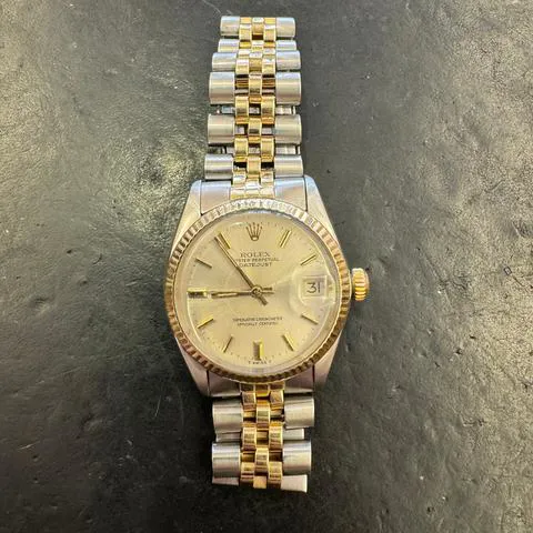 Rolex Datejust 31 6824 31mm Yellow gold and Stainless steel Silver