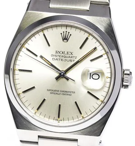 Rolex Datejust Oysterquartz 17000 36mm Stainless steel Silver