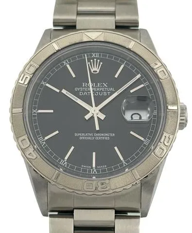 Rolex Datejust Turn-O-Graph 16264 36mm Stainless steel Black