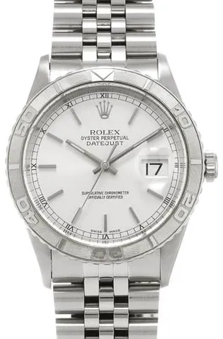 Rolex Datejust Turn-O-Graph 16264 36mm Stainless steel Silver