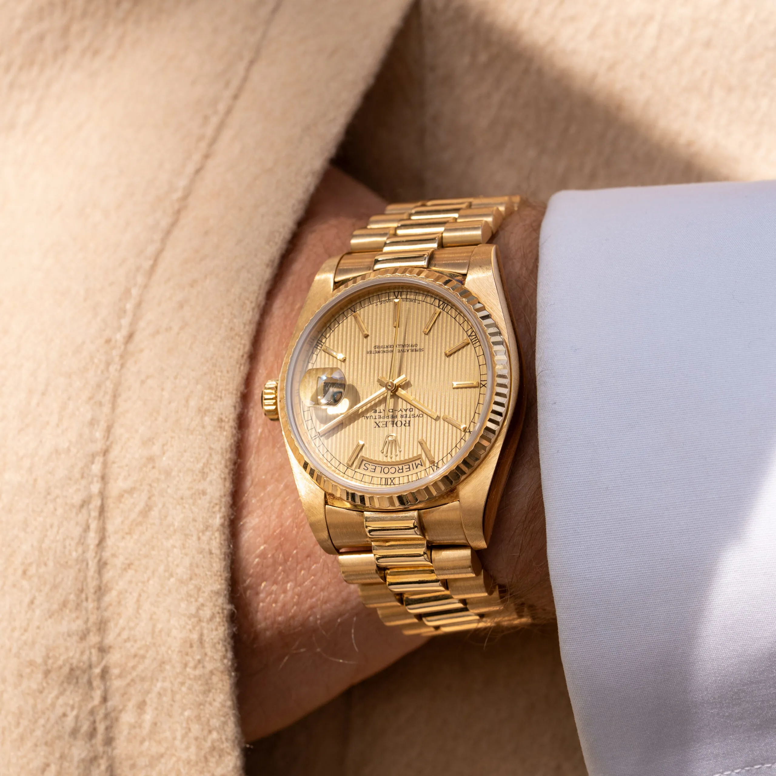 Rolex Day-Date 18038 36mm Yellow gold Gold