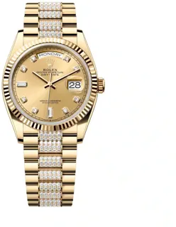 Rolex Day-Date 128238-0026 Yellow gold Champagne