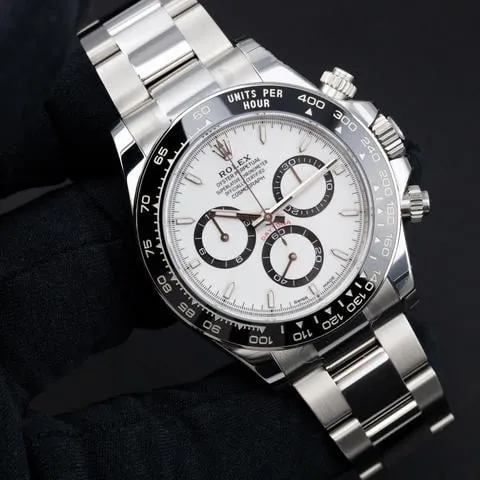 Rolex Daytona 126500LN 40mm Stainless steel White