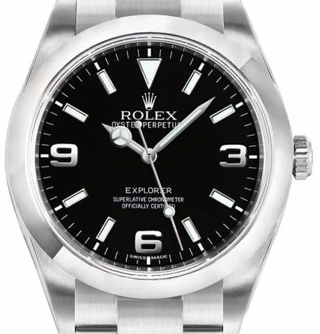 Rolex Explorer 214270-0001 39mm Stainless steel Black