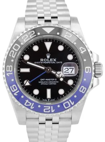 Rolex GMT-Master II 126710 40mm Stainless steel Black