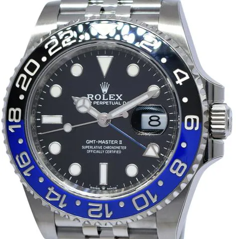 Rolex GMT-Master II 126710 40mm Stainless steel Black