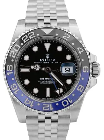 Rolex GMT-Master II 126710 40mm Stainless steel Black