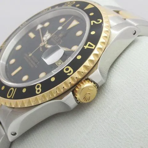 Rolex GMT-Master II 16713 40mm Yellow gold and Stainless steel Black 2