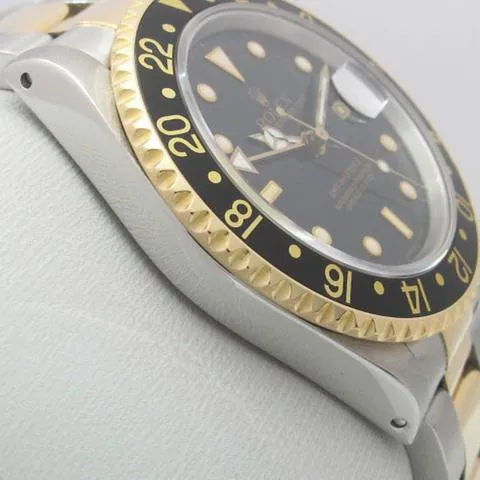 Rolex GMT-Master II 16713 40mm Yellow gold and Stainless steel Black 3