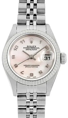 Rolex Datejust 79174NA 26mm Yellow gold and Stainless steel White