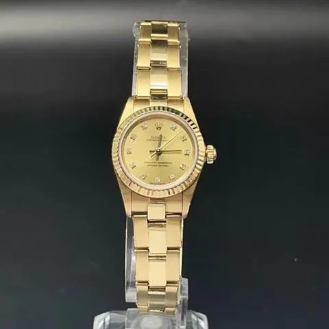 Rolex Oyster Perpetual 26 67198 26mm Yellow gold Gold