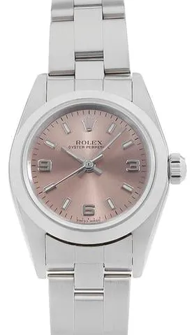 Rolex Oyster Perpetual 76080 23.5mm Stainless steel Rose