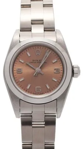 Rolex Oyster Perpetual 76080 24mm Stainless steel Rose