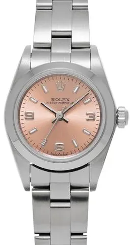 Rolex Oyster Perpetual 76080 24mm Stainless steel Rose