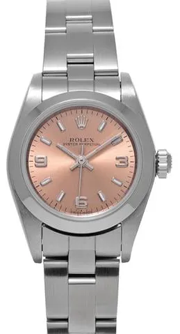 Rolex Oyster Perpetual 76080 24mm Stainless steel Rose