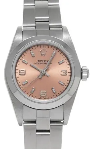 Rolex Oyster Perpetual 76080 24mm Stainless steel Rose