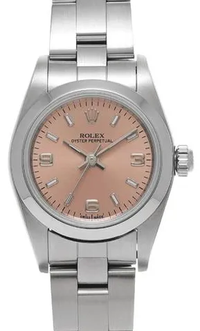 Rolex Oyster Perpetual 76080 24mm Stainless steel Rose