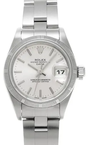 Rolex Oyster Perpetual Date 79190 26mm Stainless steel Silver