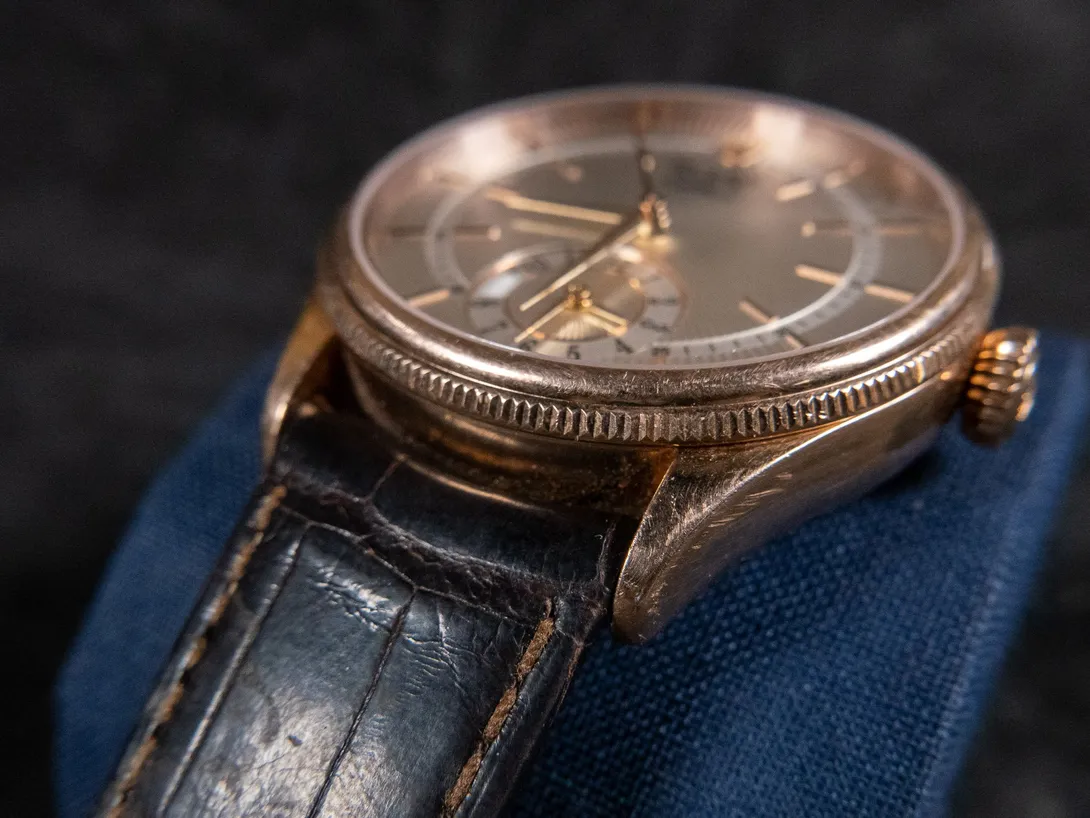 Rolex Cellini 50525 39mm Rose gold Guilloché 3