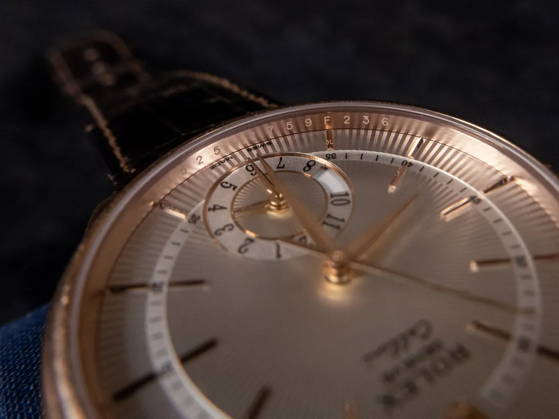 Rolex Cellini 50525 39mm Rose gold Guilloché 6