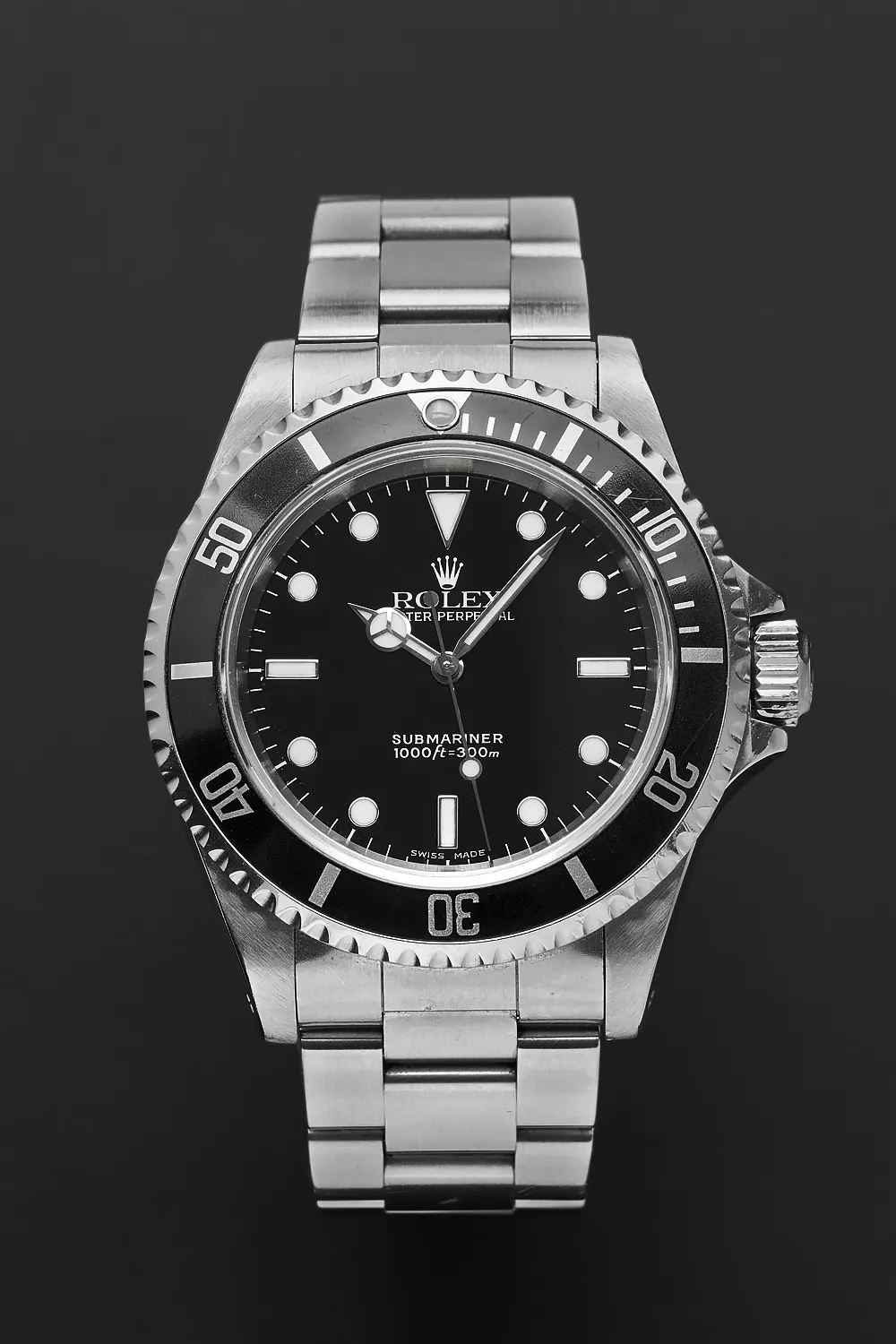 Rolex Submariner 14060 40mm Stainless steel and aluminum Black
