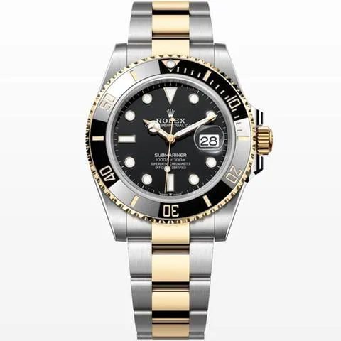 Rolex Submariner 126613LN 41mm Yellow gold and Stainless steel Black