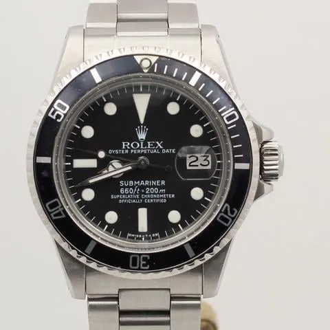 Rolex Submariner Date 1680 40mm Stainless steel Black